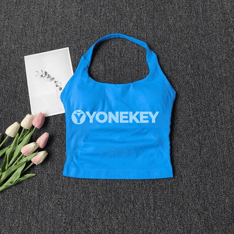 Aýal-gyzlar üçin seamless sport bra, yoga we fitnes üçin ýeňil top