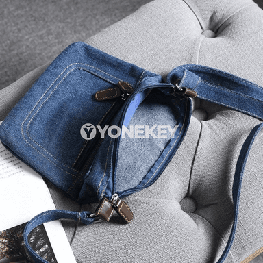 Zenanlar üçin denim egin sumka — gündelik we syýahat üçin
