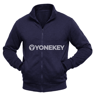 Erkekler üçin ýyly fermuarly ýeňil sport jaket, jübili