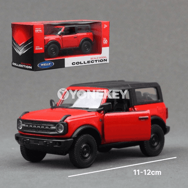 Ford Bronco 2023 metal model awtoulag 1:36, çekip goýberilýän