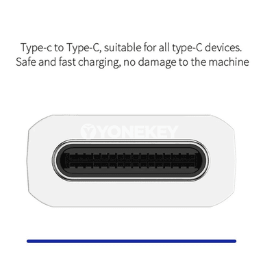 Samsung üçin PD3.0 45W çalt zarýad USB Type-C kabeli