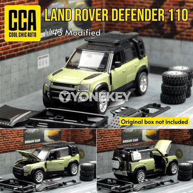 Land Rover Defender 1:43 metal model awtoulag, kolleksiýa üçin sowgat