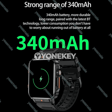 Bluetooth jaňly sport akylly sagat, Android/iOS üçin suwa durnukly