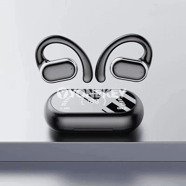X91 TWS Bluetooth 5.3 sport nauşnikler, mikrofonly