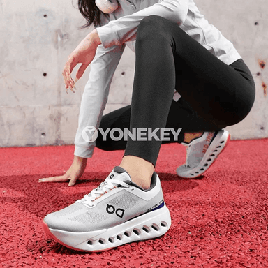Erkek-zenanlar üçin ýeňil mesh sport krossowkalar, amatly ýöriş üçin