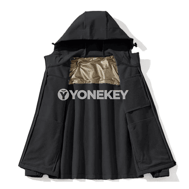 LNGXO erkekler üçin ýyly suw geçirmeýän ýel päsgel berýän softshell kurtka