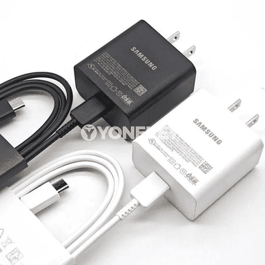 Samsung 60W USB PD çalt zarýad beriji adapter, US wilka bilen