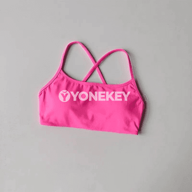 Zenanlar üçin ýürekli fitnes bra, arka kesimli sport top, ýoga üçin
