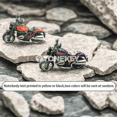 Mini motosikl modeli, çagalar üçin metal kolleksiýa oýnajygy, sowgat