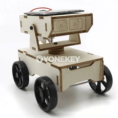 Gün energiýasy bilen işleýän robot gurluşyk toplumy, çagalar üçin okuw oýnawaçlary