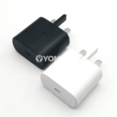 Samsung 25W UK çalt zarýad beriji, Type-C kabel bilen