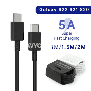Samsung üçin PD3.0 45W çalt zarýad USB Type-C kabeli