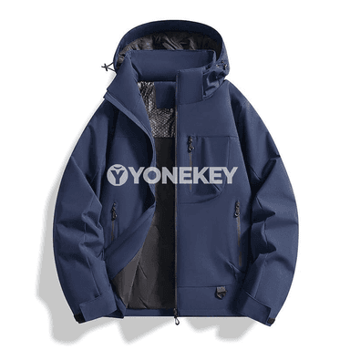 Erkekler üçin ýyly fleece kurtka — suw geçirmez, ýel geçirmez