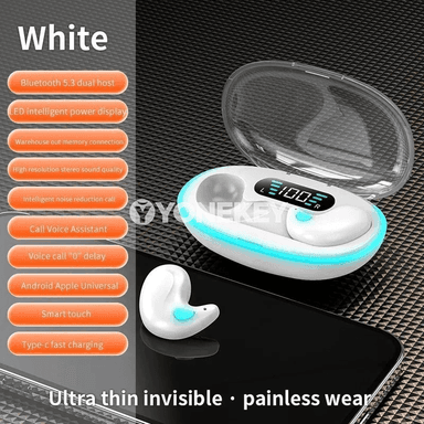 X55 simsiz uky nauşnikleri, gizlin, ses azaldyşly Bluetooth headset