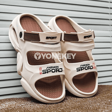 Erkekler üçin EVA tomus sandal şypbyklary, ýeňil we amatly