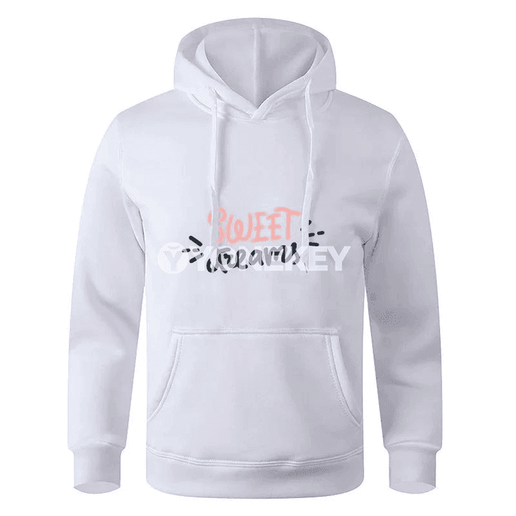 Erkekler üçin giň kesimli kapýuşonly sweatshirt, dürli reňkler