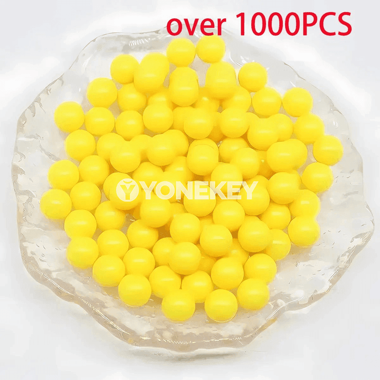 Çagalar üçin plastik oýunjak pistolet toplary — 100/200/500/1000 sany