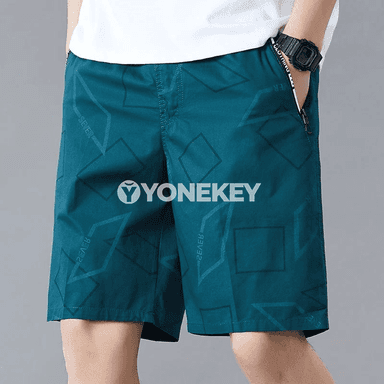 Erkekler üçin tomusky golf şortikleri, giň kesim, jübüli