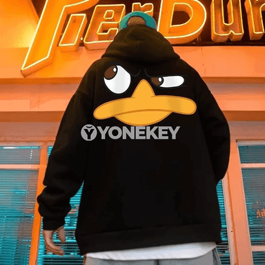 Erkekler üçin ýyly kapşonly switer, çaply giň hoodi