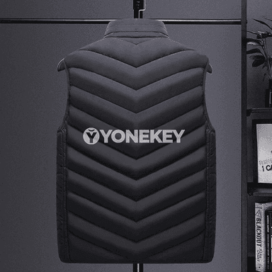 Erkekler üçin gyş- güýz ýyladyşly elektrik ýeňsiz penjek, USB