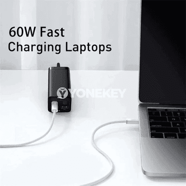 NNBILI USB-C — iPhone 15 Pro Max üçin çalt zarýad kabeli, 60W