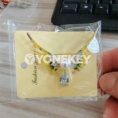 Gyz-gelinler üçin owadan dizaýnly broşkalar.