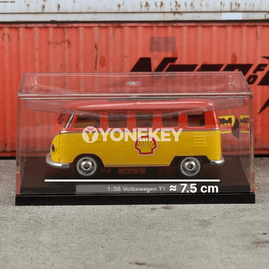 Volkswagen T1 Bus 1:56 metal model awtoulag, görkezme gutusy bilen