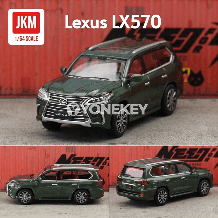 Lexus LX570 1:64 metal SUV model awtoulag, kolleksiýa üçin sowgat