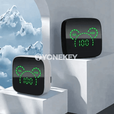TWS Bluetooth simsiz nauşnikler, suw çydamly, LED displeýli
