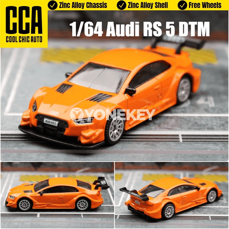 Audi RS5 DTM 1:64 metal model awtoulag — sowgat we kolleksiýa