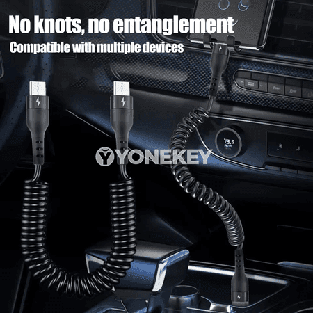 NNBILI PD 60W USB-C – Type-C çalt zarýad kabeli, 1 m / 1.5 m / 2 m