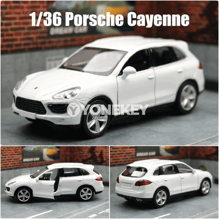 Porsche Macan S 1:36 metall model awtoulag, çekmeli, çagalar üçin