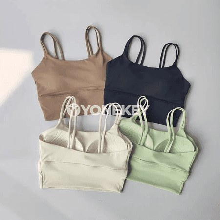 Zenanlar üçin sport bra, çalt guradyjy, tikinsiz, amatly fitnes modeli
