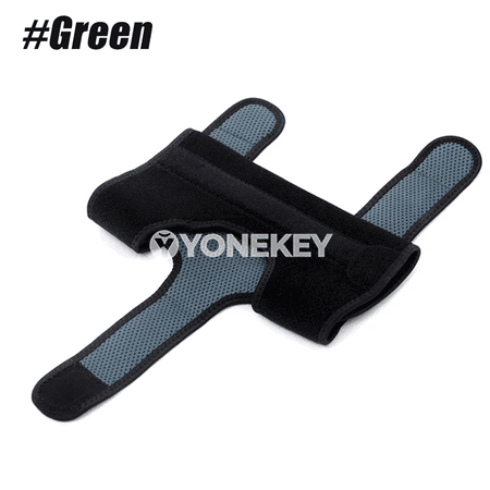 Dyrnak we tirsek üçin sazlanýan goldaw daňysy, 2 metal splintli