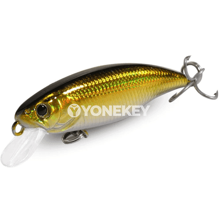 Çümýän minnow bait 4.5g, 5.3 sm, güýçli ulgamly balykçyk bait