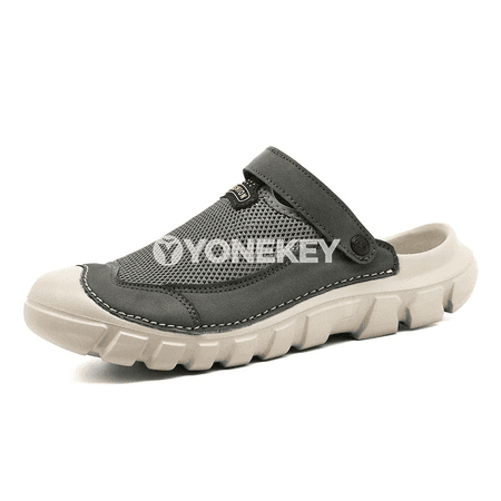Erkekler üçin dem alýan mesh şypbyk-sandal, ýaz-tomus üçin
