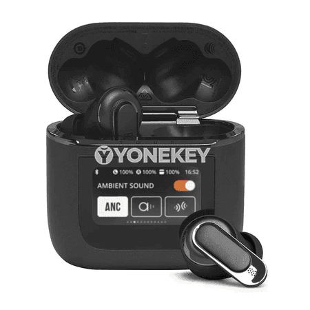 Original TWS Bluetooth simsiz nauşnikler, LED displeýli