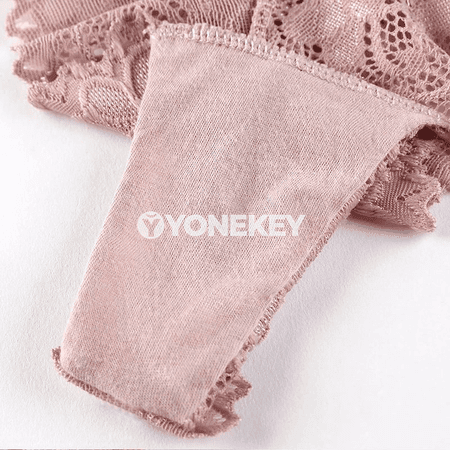 Aýallar üçin dantelli pes bel içki geýim, G-string