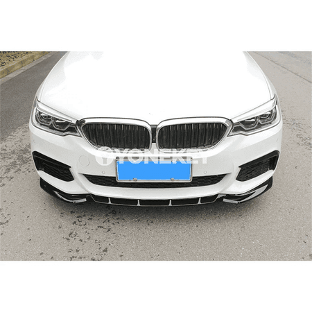 BMW 5 Series G30/G31 üçin öň bumper lip spoiler splitter