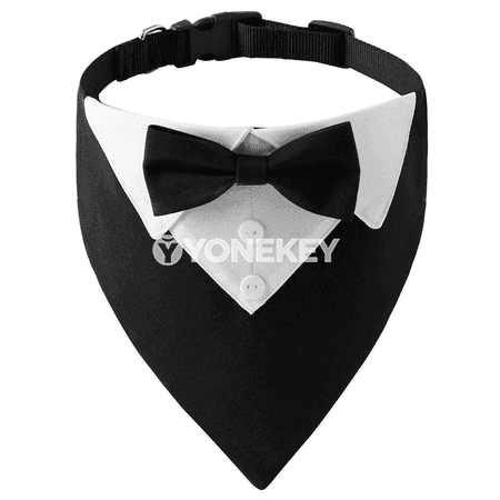 It üçin toý we doglan gün üçin tuxedo görnüşli boýunbagly bezeg toplumy