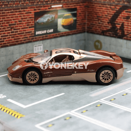 Pagani Utopia 1:32 metal awto modeli, ýagtylykly we sesli