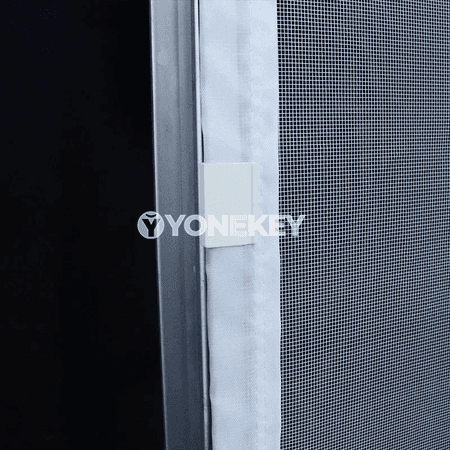 Penjire üçin Magnitli Ak Moskit Tor – Aýratyn Ölçegde, Fiberglas Mesh