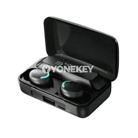 F9 Bluetooth 9D Sport Nauşnikler, Su Geçirmeýän, Mikrofonly, TWS