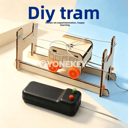 DIY ylmy-bilim synag kabel ýol modeli, gurnalýan ösdüriji oýunjak