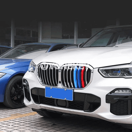 BMW X1-X7 üçin öňki radiator grille bezeg seti, 3 bölek