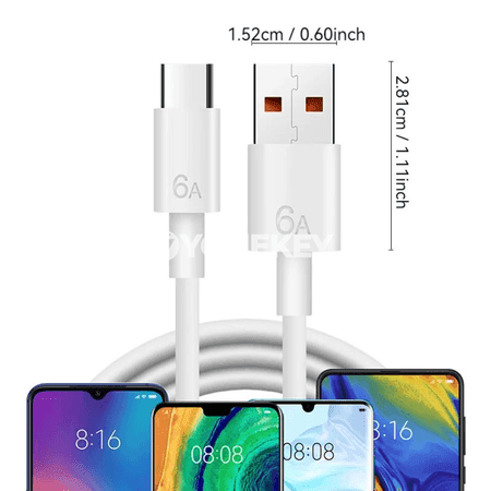 NNBILI 100W USB-C çalt zarýad kabeli, 1–2 m, 3 sany