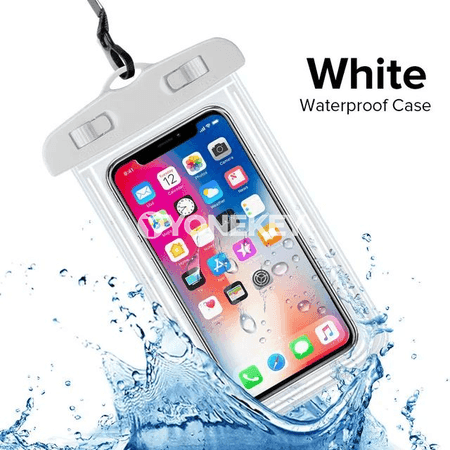 Suw geçirmeýän telefon gapjygy, ýüzmek üçin uniwersal goragly halta
