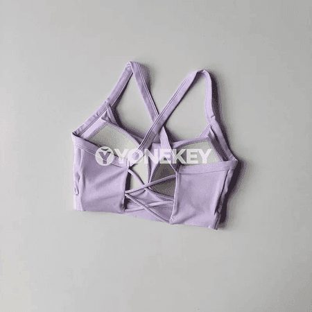 Aýal-gyzlar üçin yoga brazi, açyk arka sport topy