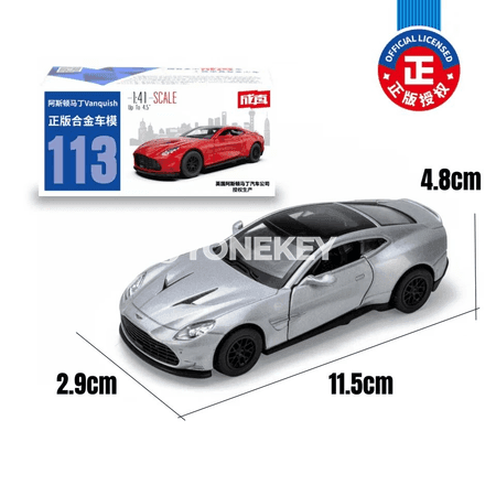 Aston Martin Vanquish 1:43 metal miniatýura ulagly modeli