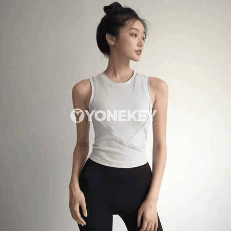 Zenanlar üçin ýokary berklikli sport bra, shockproof, push-up, dem alýan